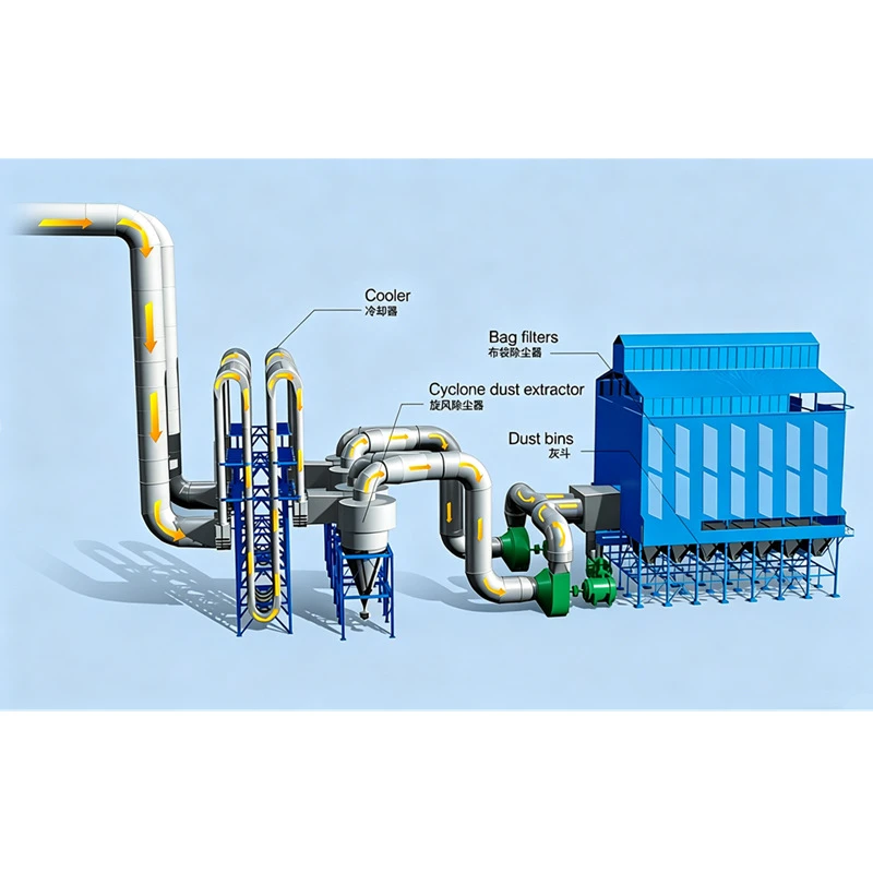 Submerged Arc Furnaces (Electric Furnaces) Dedusting System