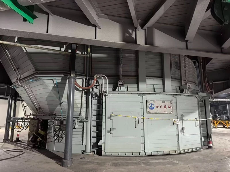 Silicon Metal Submerged Arc Furnace Cover (New Static Pressure Transition Smoke Collection Hood) best