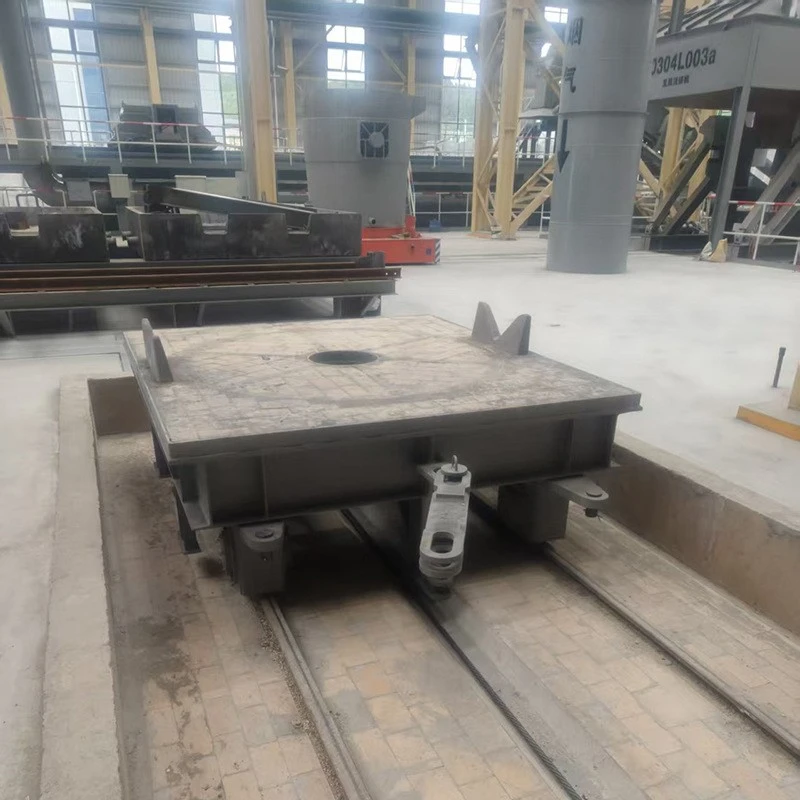 Submerged Arc Furnace Hot Metal Ladle And Ladle Transfer Car factory