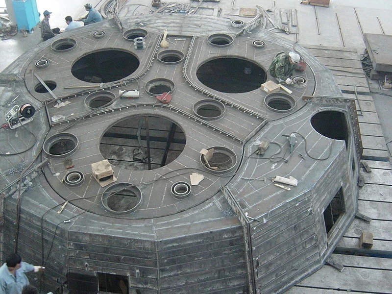 Water-Cooled Closed Furnace Cover For Submerged Arc Furnace factory Water-Cooled Closed Furnace Cover For Submerged Arc Furnace factory